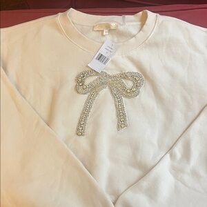 LOVESHACKFANCY Women's Rylan Pullover NWT Sze Medium